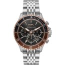 Michael Kors Men's Bayville Silver/Black Chronograph Watch - MK8725